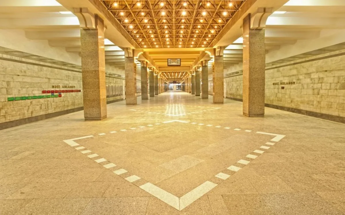 "Həzi Aslanov" metrostansiyasında dalanın yenidən qurulması yekunlaşıb