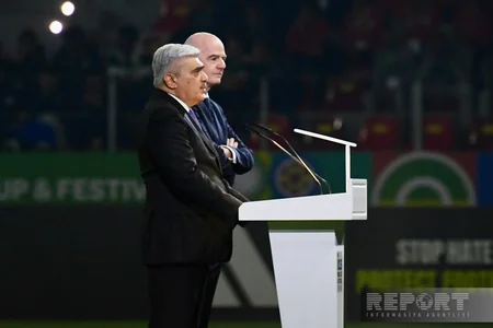 Samir Şərifov: Azərbaycan FIFA U-15 dünya çempionatı və festivalına ev sahibliyi etməkdən qürur duyur