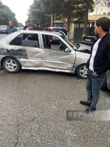 Sumqayıtda beş avtomobil toqquşub
