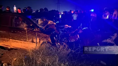 Masazırda motosikletlə avtomobil toqquşub, iki nəfər ölüb