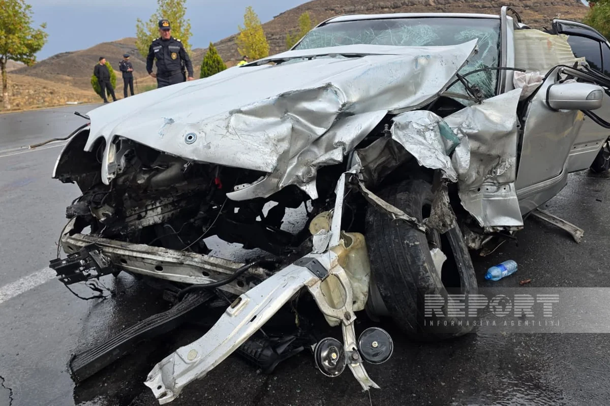 Naxçıvanda iki avtomobil toqquşub, 6 nəfər xəsarət alıb